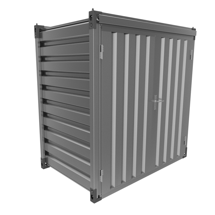 Material container double doors long side - 1.4 m